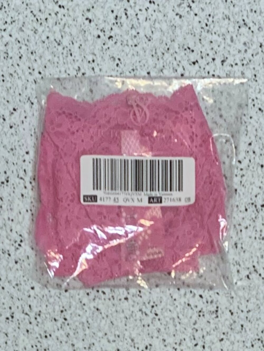 Victoria's Secret Dream Angels Brazilian Bikini Panty M Rose Garden